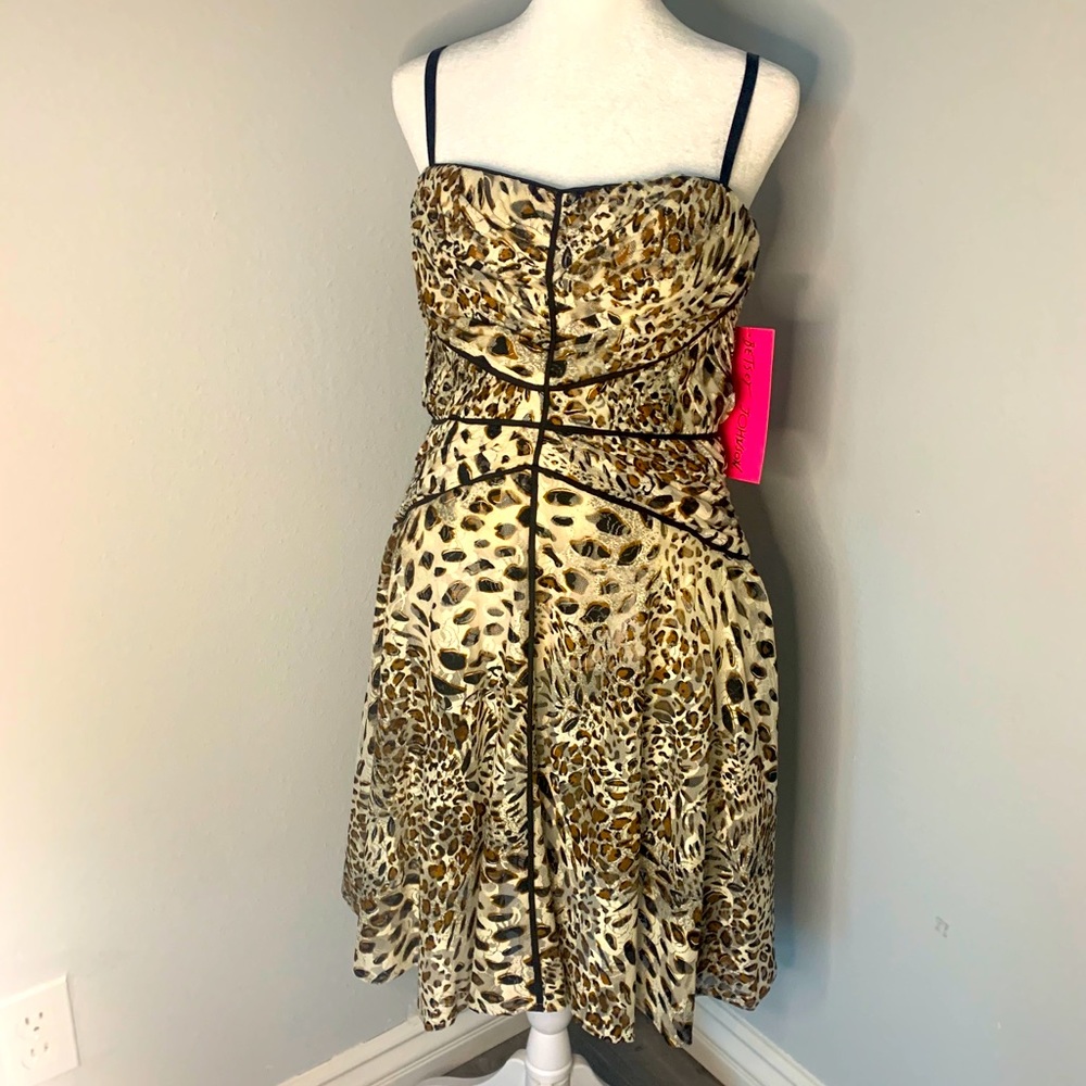 Betsey Johnson Cheetah Dress